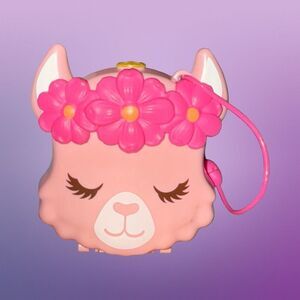 Polly Pocket Camp Adventure Llama Compact Playset A5